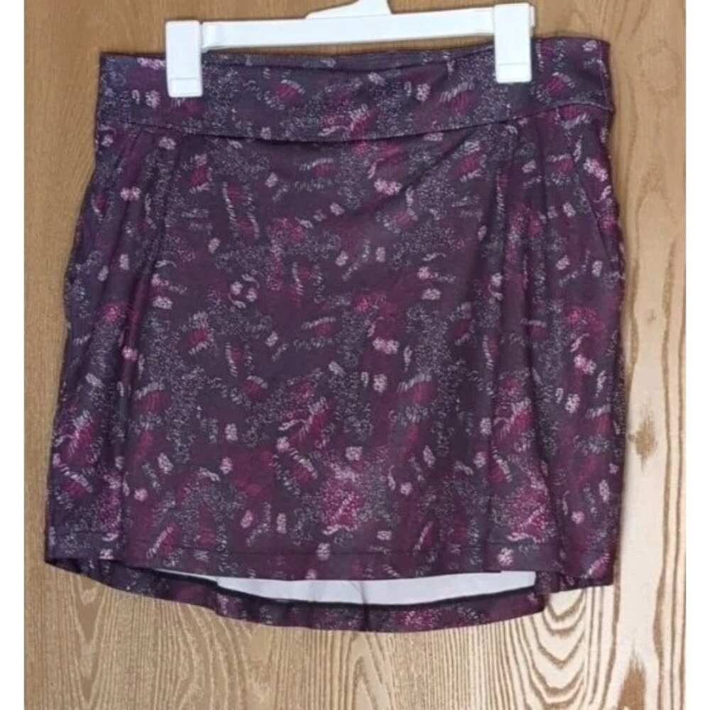 Greg Norman Skort Size M Black Multicolor Speckle New With Tags